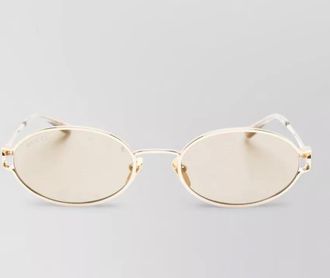 Gucci oval frame sunglasses