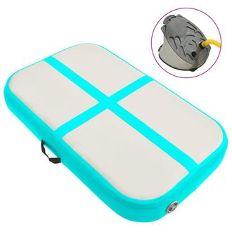 vidaXL Vidaxl Tappetino Ginnastica Gonfiabile Con Pompa 60x100x15cm Pvc