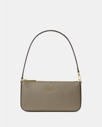 Kate Spade New York Womens Gemini Mini Bag - Grey Leather - One Size