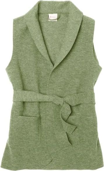 Weste Merinogilet f&uuml;r Damen | oliv