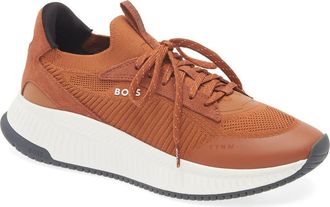 BOSS TTNM EVO Trainer Sneaker in Rust/copper at Nordstrom Rack, Size 11Us / 10Uk