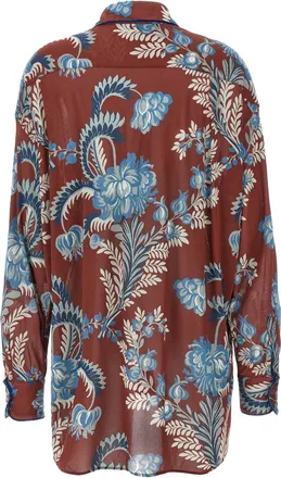 Etro Womens Multicolor Viscose Blouse