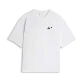 Axel Arigato Heren, Tops, Wit, Maat: XS Katoen