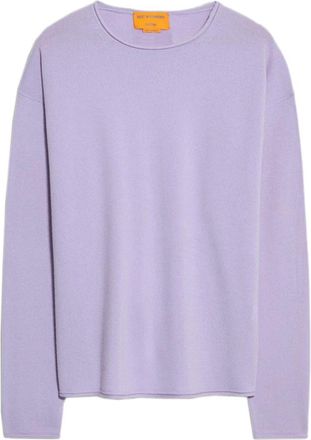 Guest In Residence Cashmere Crew Neck Sweater - Dames - Cashmere truien - Paars - S - Kasjmier - Truien & Vesten
