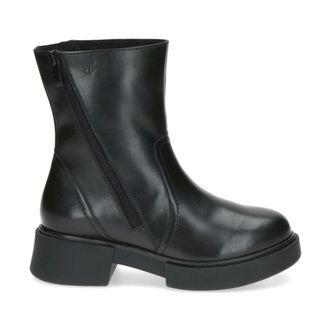 Caprice Zwarte Gesloten Booties Enkellaarzen Vrouwen - Dames - Enkellaarsjes - Zwart - 39 EU - Schoenen