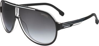Carrera Mens 64 mm Black Sunglasses