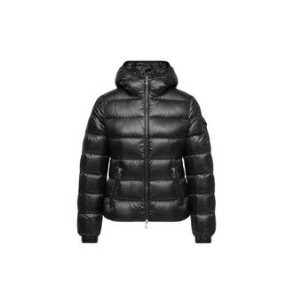 Moncler Moncler Glesse Hooded Short Down Jacket, Women, Black, Size: 00
