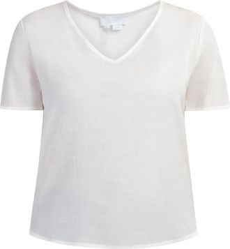 Usha Blouse shirt Dames wolwit