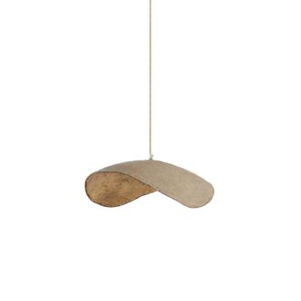 Light & Living Light&living - L&aacute;mpara Colgante - Lonia - Bronce - Papel - E27