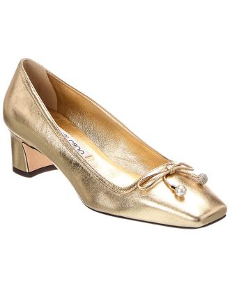 Jimmy Choo London Elme 45 Leather Pump