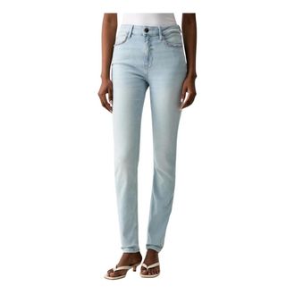 Guess Jeans, Dames, Blauw, W25 L29, Katoen, W6Ga 46 D0688 Skinny Jeans