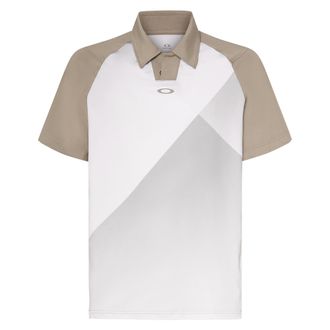 Oakley Mens C1 Hazy Geo Polo, Hazy Geo Boulder, XL