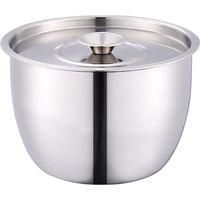 OEM Bol Mezclador De Acero Inoxidable De 21 Cm Con Tapa, Ideal Para Hornear, Preparar Comidas Y Almacenar Alimentos. Apto Para Lavavajillas. Color Plata. 