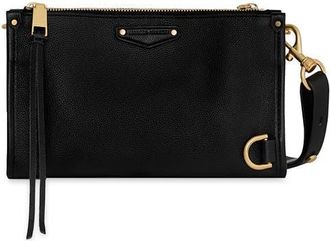Rebecca Minkoff Small Mab Leather Crossbody Bag in Black at Nordstrom