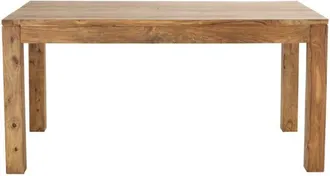 Maisons du monde Mesa de comedor de madera de maciza de 160 cm
