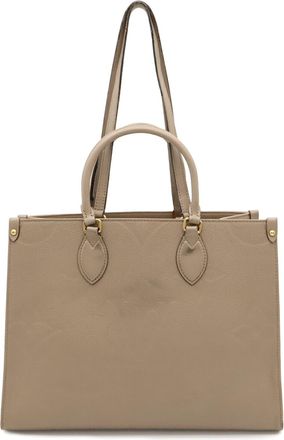 Louis Vuitton Monogram Empreinte Tourterelle Monogram Empreinte Handbag Tote Bag (Pre-Owned)