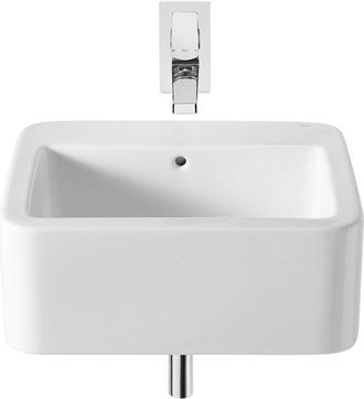 Roca Roca - Lavabo De Porcelana Mural O De Sobre Encimera Element