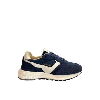 Pantofola D'oro Blue Suede Men Mens Sneaker
