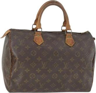 Louis Vuitton Pre-owned Handbags, female, Brown, Size: ONE SIZE Pre-owned Speedy 30 Hand Bag