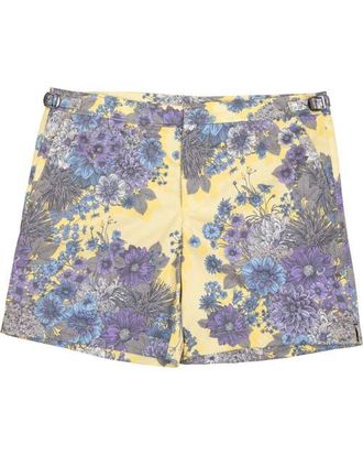 Lords of Harlech Neptune Tailored Swim Short in Dream Meadow Sunshine at Nordstrom, Size 38