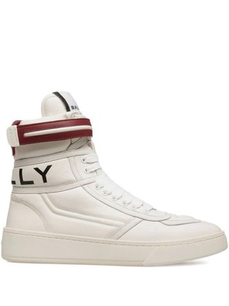 Bally Sneakers alte Raise in pelle - Bianco