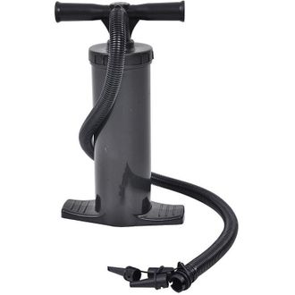 Trade Shop Trade Shop - Pompa Manuale A Doppia Azione 38x22x10cm Nero 2x1500cc Con Adattatori Universali
