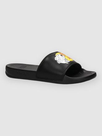 Ripndip Cat Fish Slides Sandalen schwarz