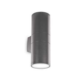 Netlighting Outdoor Up Down Wall Lamp 2 Lights Anthracite IP54 E27 in Black