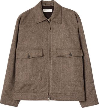 Universal Works S130 Jacket - Heren - Zomerjassen - Bruin - L - Jassen