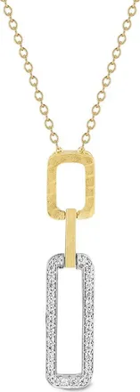 I.Reiss Company 14K 0.19 Ct. Tw. Diamond Necklace