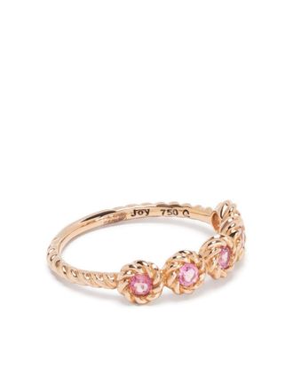 Brumani Anello Joy in oro rosa 18kt con tormalina