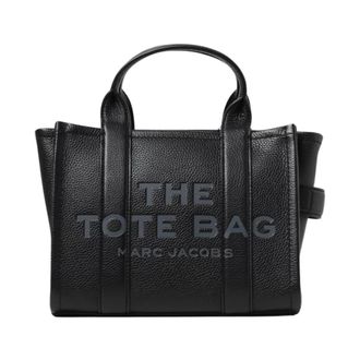 Marc Jacobs Tote Bags, female, Black, Size: ONE SIZE Tote Bag Leather Handbag