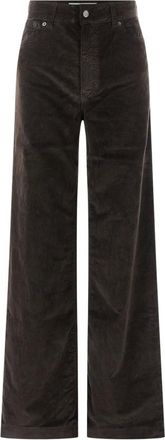 Lois Pantalones Palazzo - Trousers - Mujer - Marr&oacute;n - W32