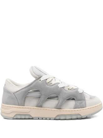 Paura x Santha Model 1 sneakers met uitgesneden details - Grijs