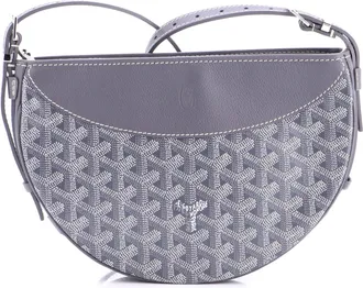Goyard Hirondelle Shoulder Bag Coated Canvas and Leather