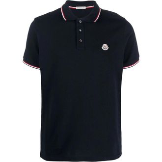 Moncler Logo Patch Polo Shirt
