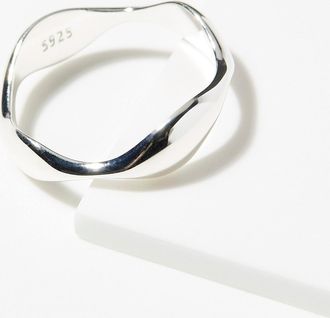 Simons Womens Wave silver ring