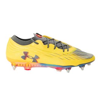 Under Armour Heren Clone Magnetico Elite 4 Voetbalschoenen (Geel)