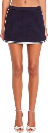 Amanda Uprichard Monique Skort In Navy