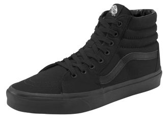 Vans Sneaker VANS SK8-Hi, Herren, Gr. 38,5, schwarz, Leder, Textil, Schuhe Sneaker