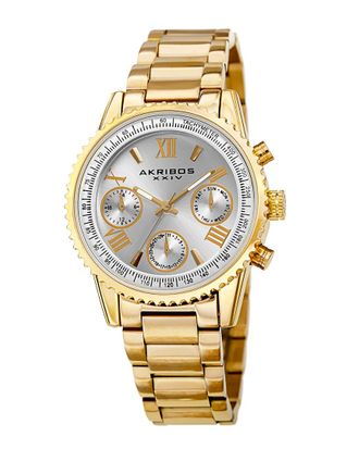 Akribos XXIV Akribos Xxiv Womens Stainless Steel Watch