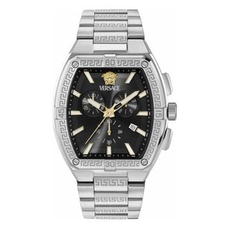 Versace Sporty Tonneau Greca - Heren - Accessoires - Grijs - Maat: ONE Size