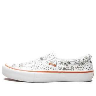 Vans No-Comply x Daniel Johnston x Slip-On Pro Doodles VN0A347V2BB