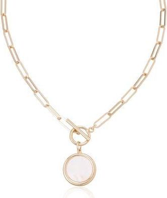 Ettika Pendant Toggle Necklace in Gold at Nordstrom Rack