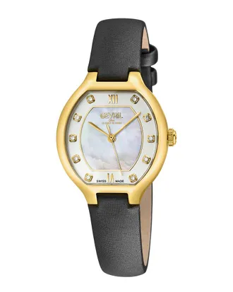 Gevril Group Womens Lugano Diamond Watch
