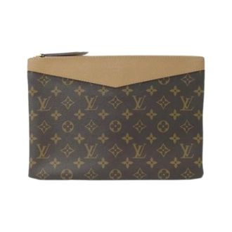 Louis Vuitton Pre-owned Clutches, unisex, Brown, Size: ONE SIZE Pre-owned Handbag Pouch