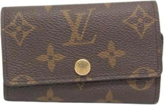 Louis Vuitton Pre-owned Canvas Sleutelhanger - Dames - Vintage Accessoires - Bruin - ONE Size - Vintage