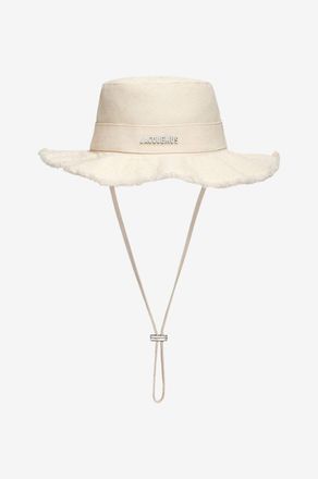 Jacquemus Ausgefranster Baumwollhut LArtichaut