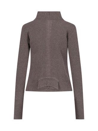 Rick Owens Womens Sweaters Brown Cashmere