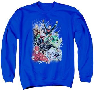 Gildan Justice League of America Justice League 1 Adult Crewneck Sweatshirt